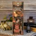 同趣蒸汽時代拼裝感應書立西西弗手工diy積木小屋3d火車模型禮物