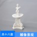 建筑模型DIY沙盤材料仿真雕像水面景觀噴泉美人魚海豚模型多款式