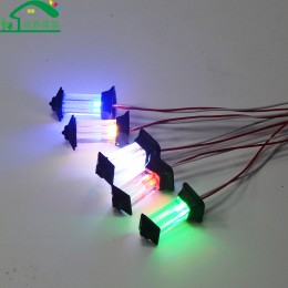 迷你發光草地燈模型室外彩色庭院草坪燈建筑沙盤場景微景觀材料3v 迷你發光草地燈模型室外彩色庭院草坪燈建筑沙盤場景微景觀材料3v