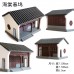 徽派建筑系列蘇州園林古建筑模型餐桌轉臺裝飾擺件造景建筑
