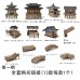 魚缸造景盆景假山涼亭古建3D打印配件微景觀國風樹脂仿真擺