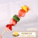 仿真燒烤串模型假食物玩具羊肉油炸雞翅肉丸烤串