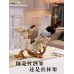 歐式客廳茶幾擺件家居電視柜裝飾品紙巾盒果盤煙灰缸花瓶創意擺設