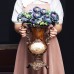 歐式大號花瓶干花花插創意客廳電視柜餐廳擺件裝飾品樣板房軟裝