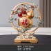 創意招財鹿客廳玄關酒柜擺件輕奢家居飾品現代喬遷新居裝飾送禮品