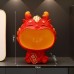 龍年吉祥物春節喜慶家居裝飾品 家用客廳茶幾電視柜店鋪前臺擺件