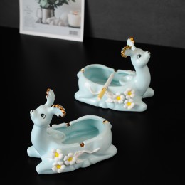 現代簡約時尚煙灰缸創意個性潮流時尚家用客廳可愛少女防飛灰ins 現代簡約時尚煙灰缸創意個性潮流時尚家用客廳可愛少女防飛灰ins