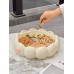 2024新款零食干果盤分格收納盒家用水果盤家用帶蓋堅果瓜子糖果盒