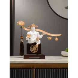 肌肉財神爺開業禮物招財擺件高檔喬遷新居禮品辦公室喬遷新居店鋪 肌肉財神爺開業禮物招財擺件高檔喬遷新居禮品辦公室喬遷新居店鋪