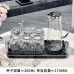 輕奢水杯家用套裝喝水杯子高級茶杯水壺玻璃水具待客客廳喬遷禮盒